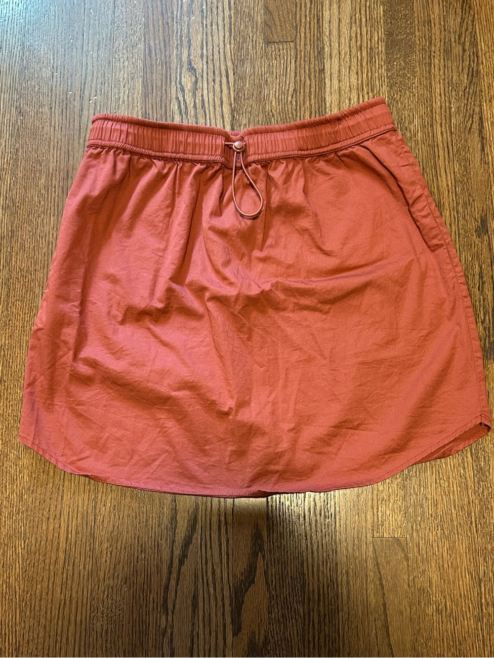Sundry for Evereve Rust Mini Skirt Size 2 Lightweight Elastic Waist